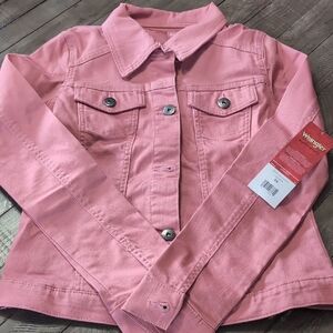 Wrangler Blush Pink Denim Jacket